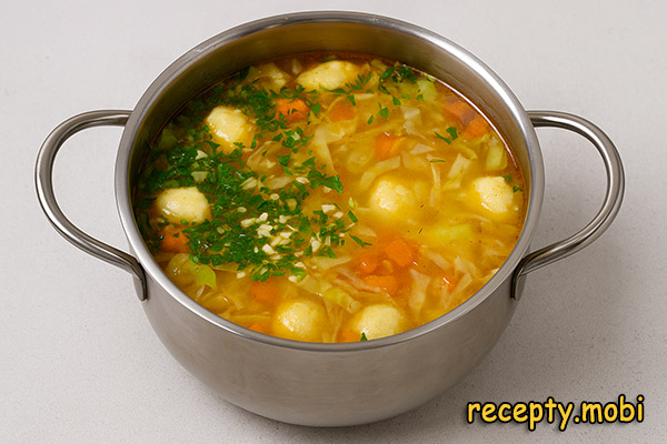 приготовление щей