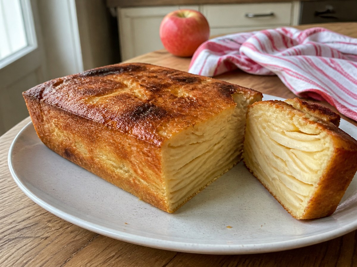 Невидимый яблочный пирог: много яблок и мало теста