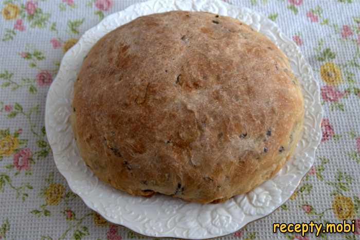 хлеб с базиликом