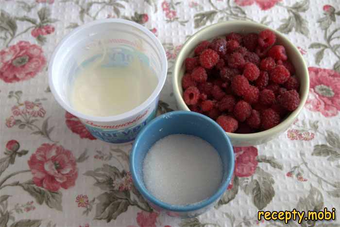 ингредиенты для приготовления мороженого