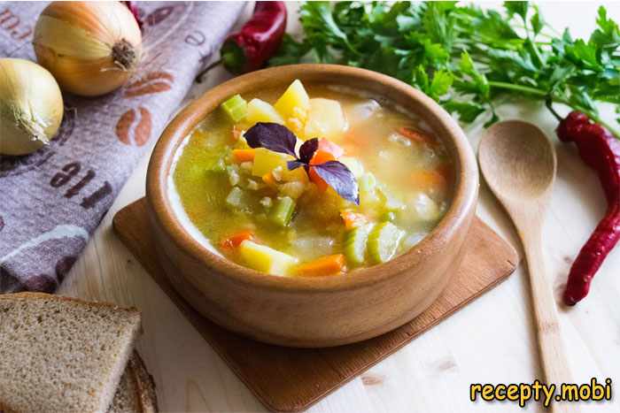 Гороховый суп с курицей (классический рецепт)