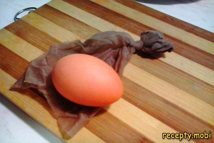 приготовление мраморных яиц на Пасху