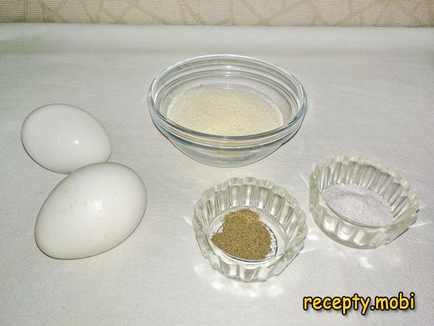 яйца, соль и специи - фото шаг 5
