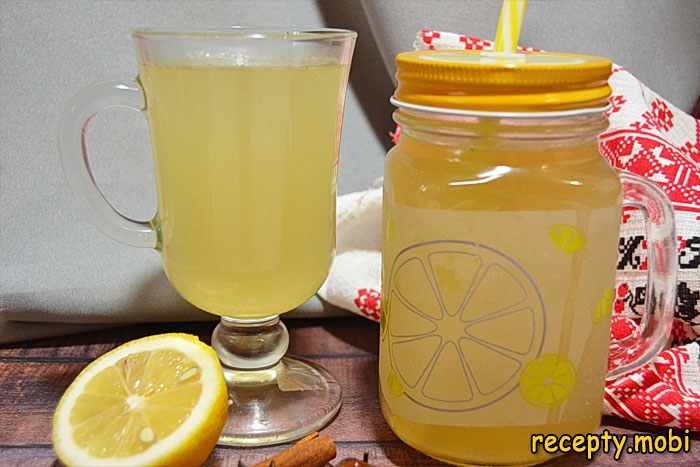 Лимонный напиток в домашних условиях с ромашкой и специями