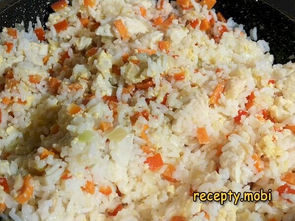 приготовления риса по-тайски с курицей - фото шаг 13