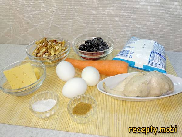 ингредиенты для приготовления салата марсель - фото шаг 1