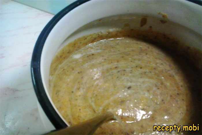 приготовление супа-пюре из шампиньонов со сливками