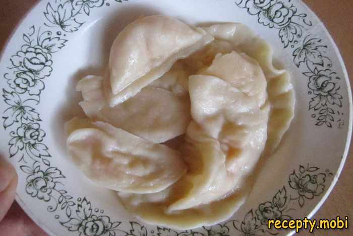 Вареники с картошкой Вареники с картошкой