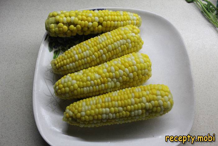 кукуруза - фото шаг 2