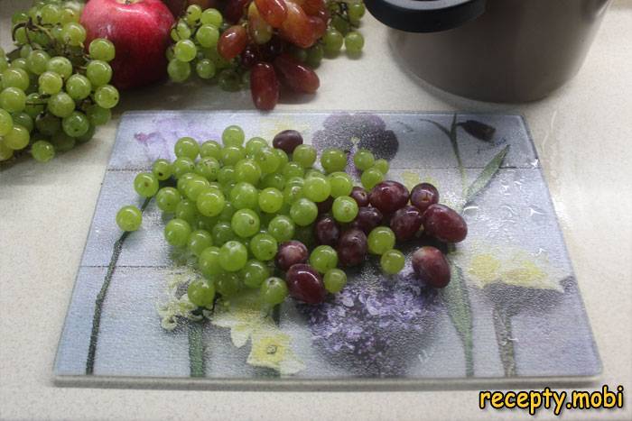 мытый виноград - фото шаг 2
