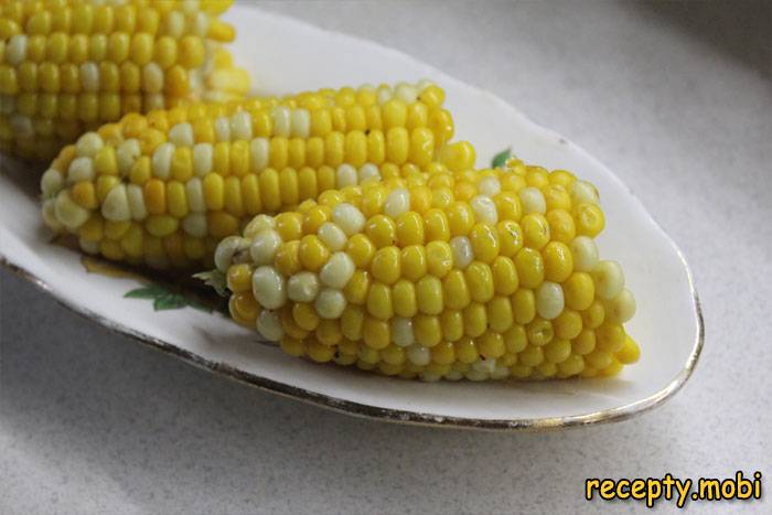 Кукуруза в фольге в духовке