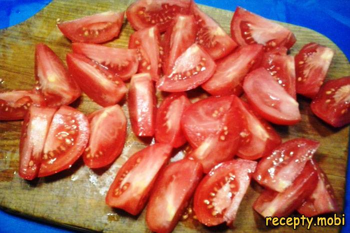 подготавливаем томаты - фото шаг 3