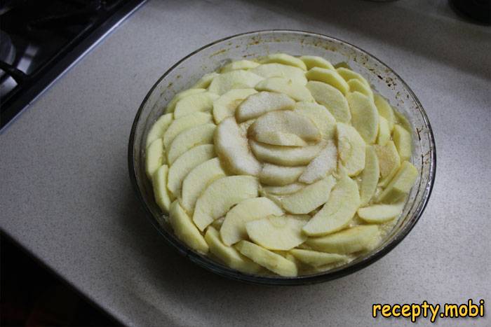 приготовление шведского яблочного пирога - фото шаг 4