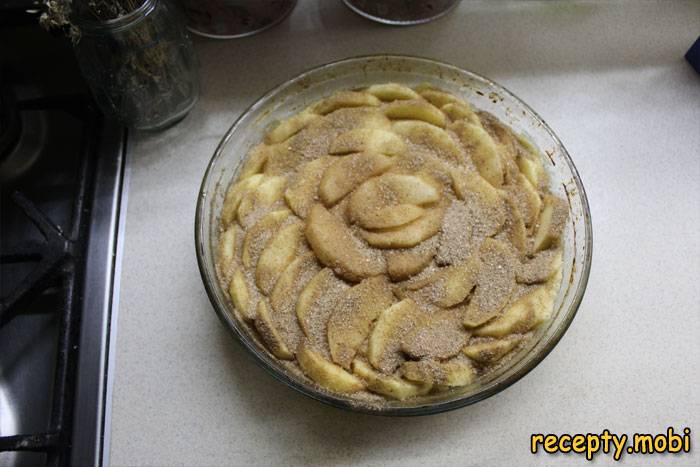 приготовление шведского яблочного пирога - фото шаг 6