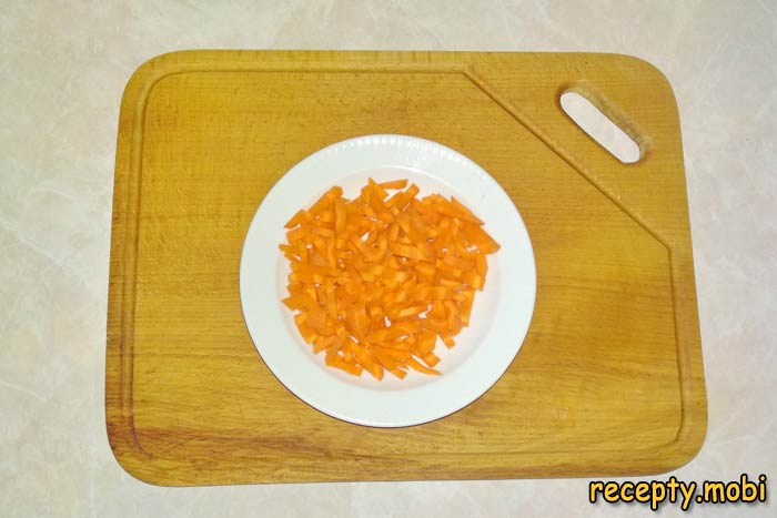 соломкой режим морковь - фото шаг 3