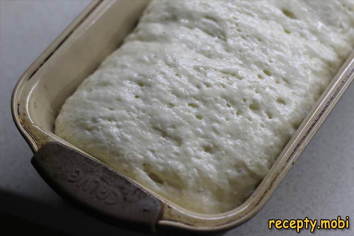 Homemade toast bread with honey in the oven - photo step 6