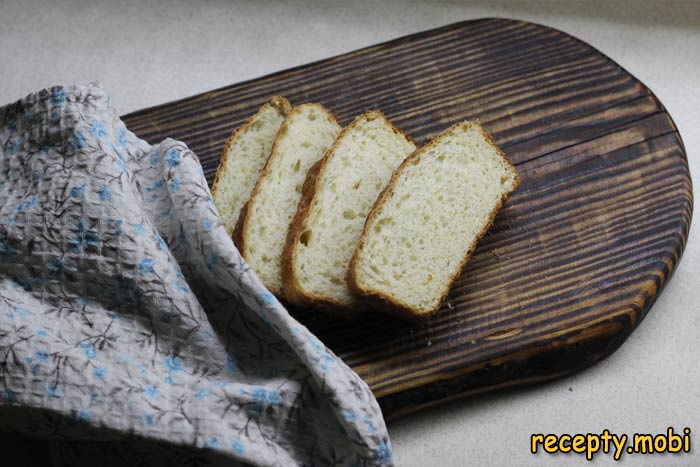 Домашний тостовый хлеб на меде в духовке