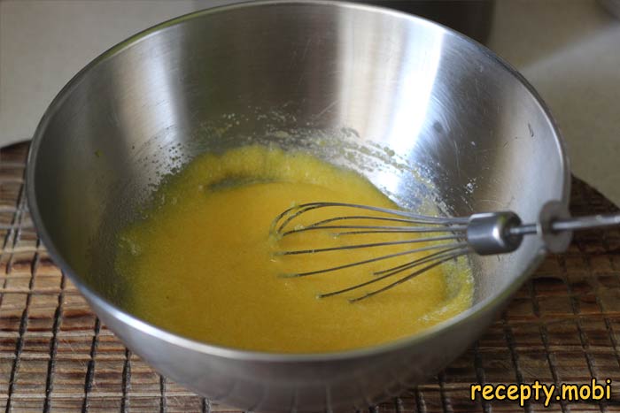 preparation of coffee cream for eclairs - photo step 9