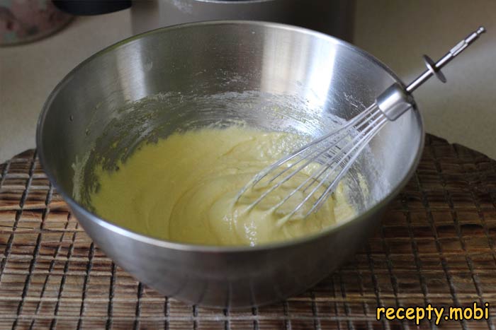 preparation of coffee cream for eclairs - photo step 10