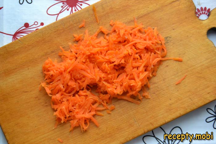 тертая морковь - фото шаг 7