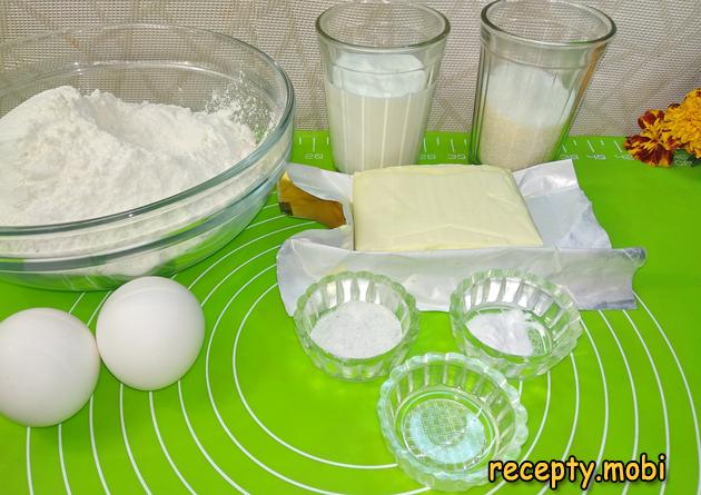 ingredients for making nuts with condensed milk - photo step 2