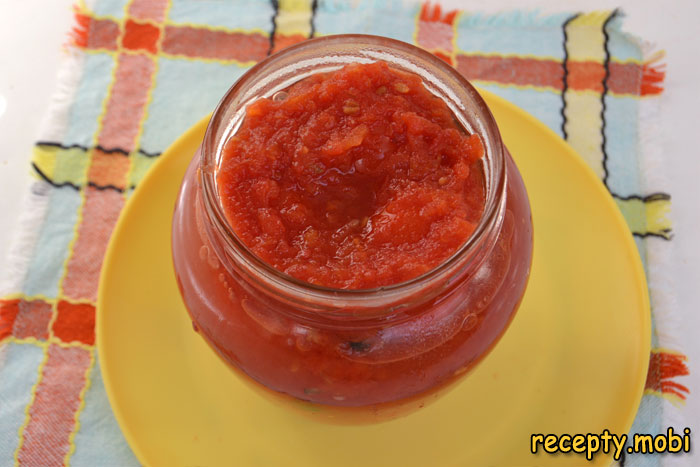 добавляем томатное пюре - фото шаг 6