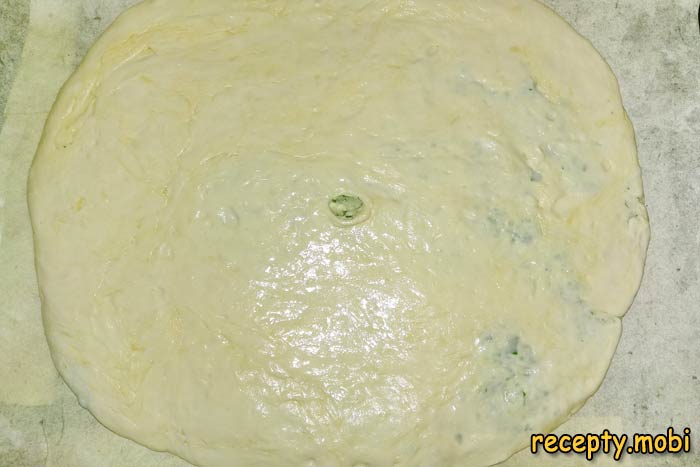 приготовление осетинский пирог с сыром и картофелем - фото шаг 16