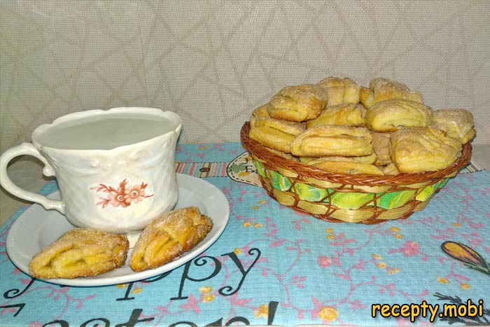Cookies «Goose paws» from cottage cheese