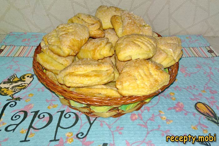 Cookies "Goose paws" from cottage cheese