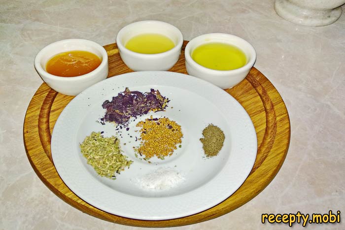 Greek salad dressing ingredients - photo step 7