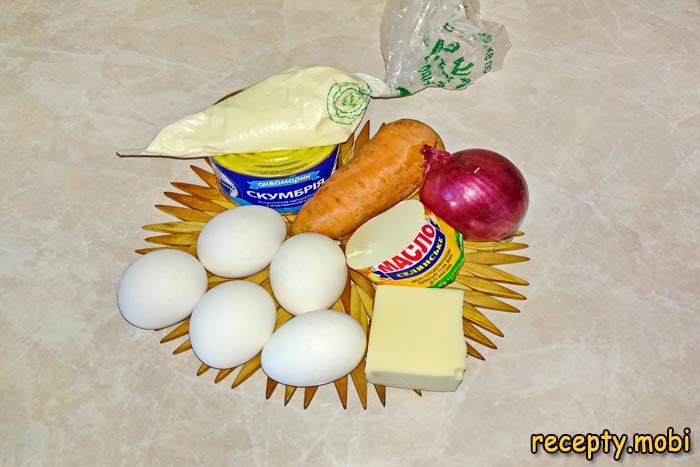 ингредиенты для салата мимоза - фото шаг 1