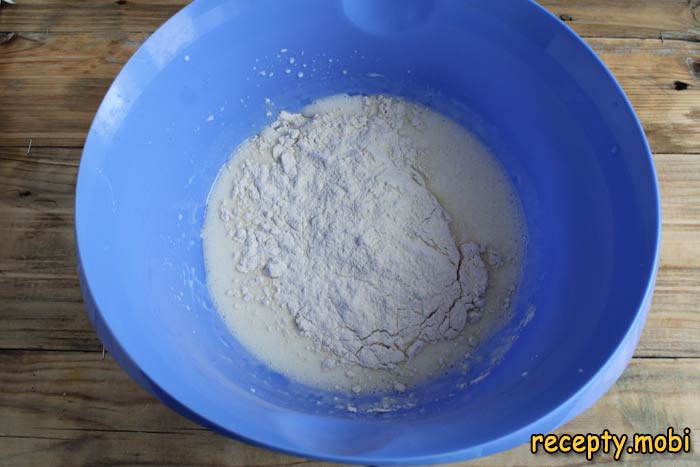 preparation of the dough