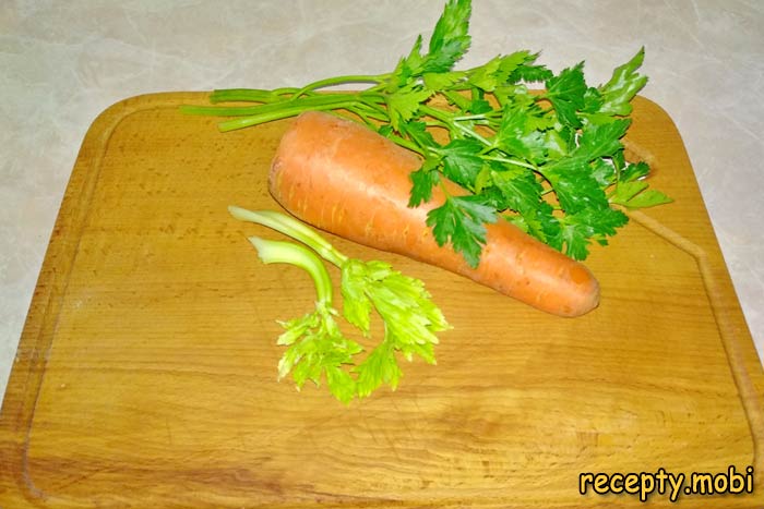 морковь, петрушка и сельдерей - фото шаг 7