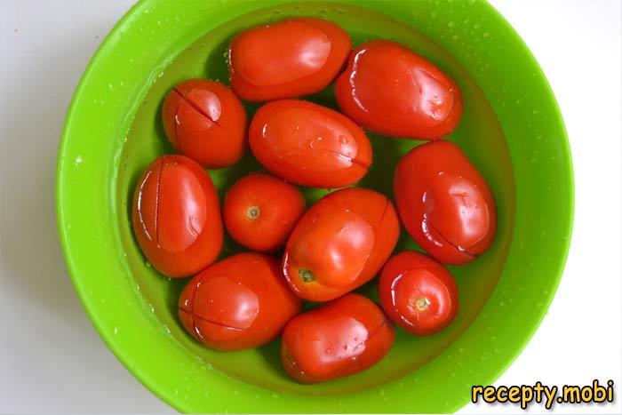 помидоры в кипятке - фото шаг 4