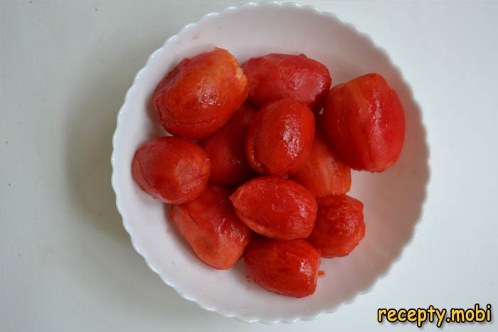 Очищаем томаты от шкурки - фото шаг 5