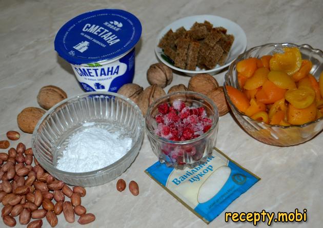 приготовление десерта с консервированными абрикосами - фото шаг 1