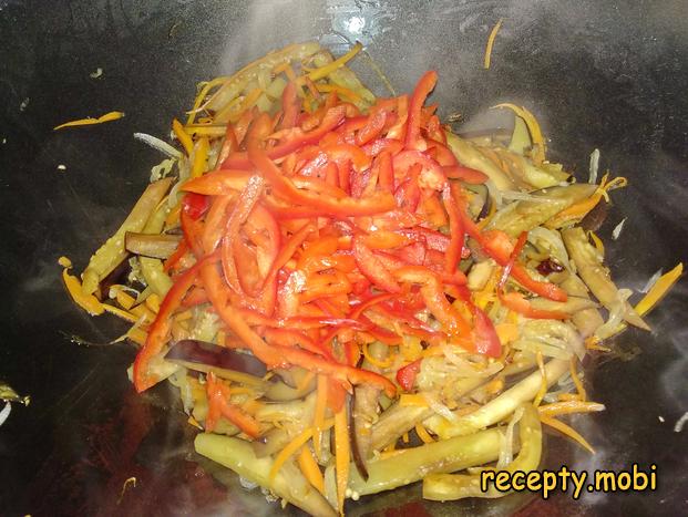 приготовление овощей для фунчозы - фото шаг 10