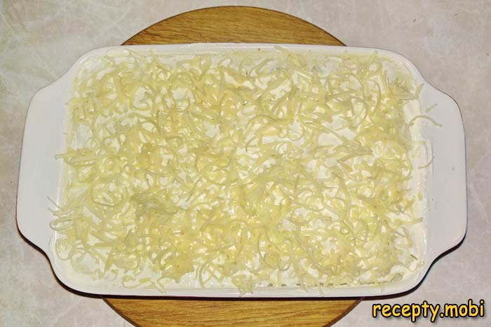 cooking potato casserole with minced meat in the oven - photo step 19