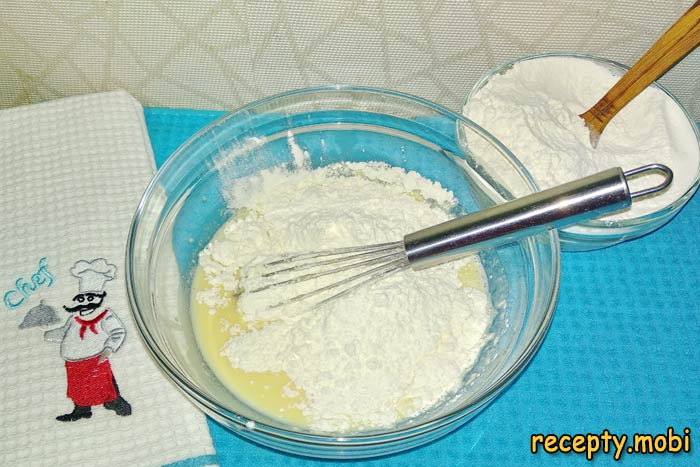 cooking dough for khvorost - photo step 6