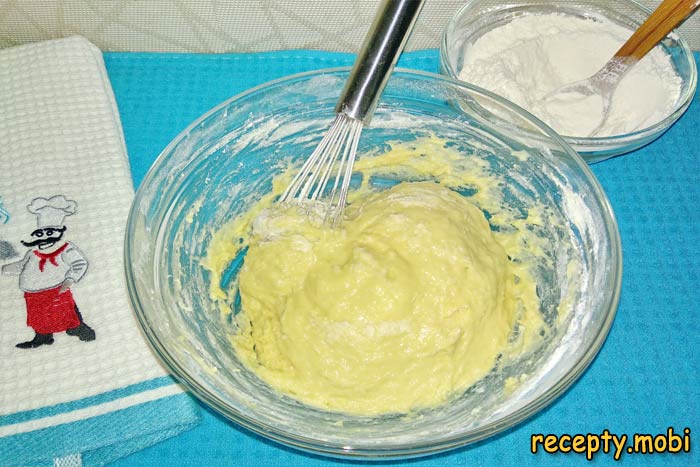 cooking dough for khvorost - photo step 7