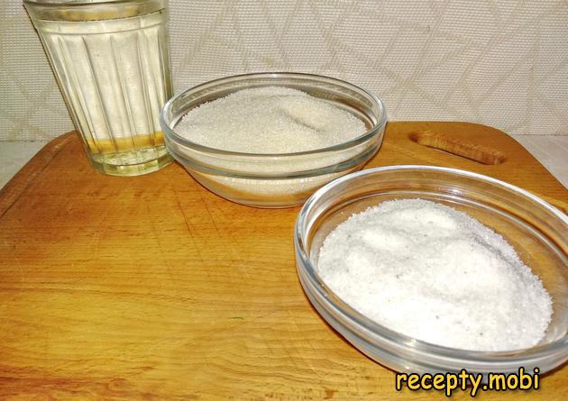 сахар, соль и уксус - фото шаг 3