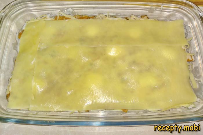 Сыр покрываем вновь листами пасты - фото шаг 24