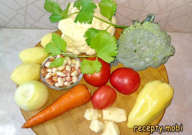 овощи для супа минестроне - фото шаг 1