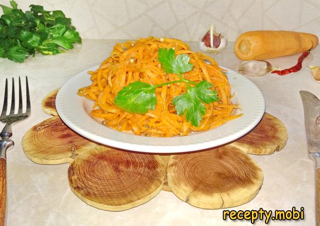 Korean carrot salad