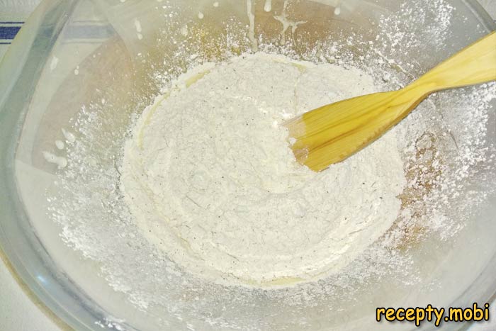 making dough for carrot cake - photo step 12