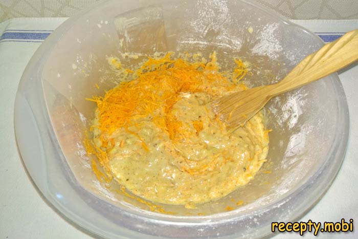приготовление теста для морковного торта - фото шаг 14