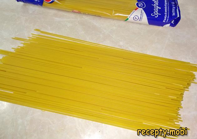 подготавливаем спагетти - фото шаг 2