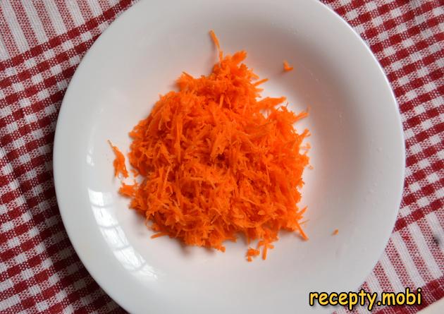 тертая морковь - фото шаг 4