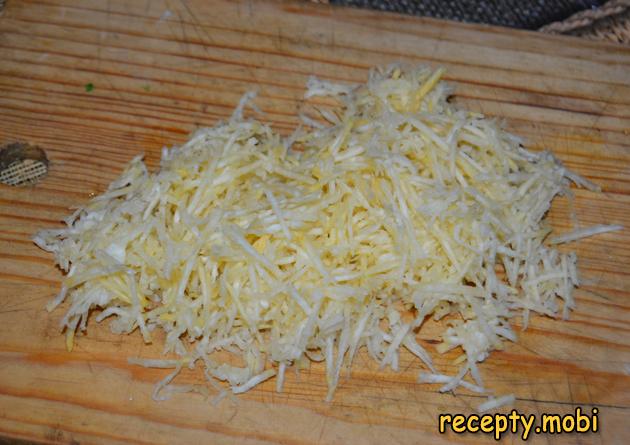 grated turnip - photo step 2