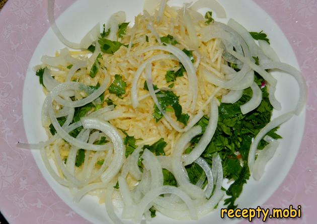 cooking yellow turnip salad with sour cream - photo step 5